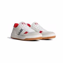 Sneakers Napapijri NP0A4HL3 COURTIS01-K071 WHITE/RED Bianco - 44