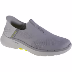 Sneakers Skechers Slip-Ins: GO WALK 6 - Easy On Grigio - 47