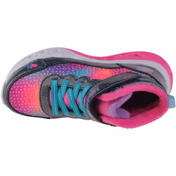 Stivaletti bambini Skechers Flutter Heart Lights - Simple Amor Blu - 29 - Vista aggiuntiva 3