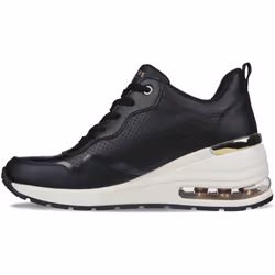 Sneakers basse Skechers Million Air - Hotter Air Nero - 40 - Vista aggiuntiva 2
