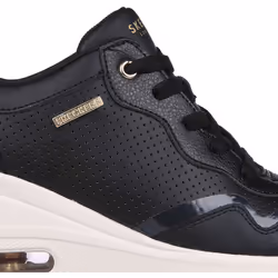 Sneakers basse Skechers Million Air - Hotter Air Nero - 40 - Vista aggiuntiva 3