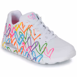 Sneakers basse Skechers UNO Bianco - 36