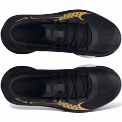 Scarpe bambini Under Armour UA GS LOCKDOWN 6 Nero - 36 1/2 - Vista aggiuntiva 3
