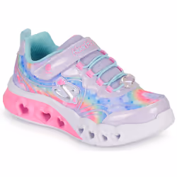 Scarpe bambini Skechers FLUTTER HEART LIGHTS Argento - 30