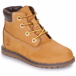 Stivaletti bambini Timberland POKEY PINE MID LACE UP WITH ZIP Marrone - 25