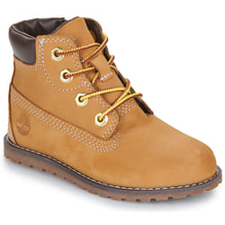 Stivaletti bambini Timberland POKEY PINE MID LACE UP WITH ZIP Marrone - 25