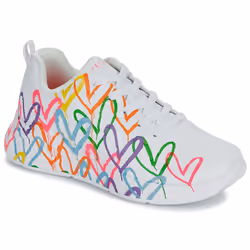 Sneakers basse Skechers UNO LITE GOLDCROWN - HEART OF HEARTS Bianco - 36