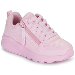 Scarpe bambini Skechers UNO LITE - EASY ZIP Rosa - 30