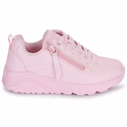 Scarpe bambini Skechers UNO LITE - EASY ZIP Rosa - 30 - Vista aggiuntiva 2