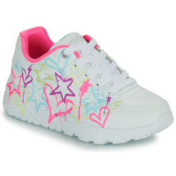 Scarpe bambini Skechers UNO LITE - MY DRIP Bianco - 29