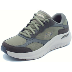 Scarpe da fitness Skechers 232702 Arch-Fit The Keep Verde - 45