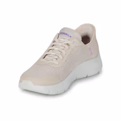 Sneakers basse Skechers HANDS FREE SLIP INS : GO WALK FLEX - GRAND ENTRY Beige - 37