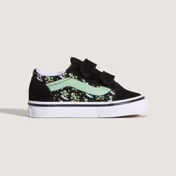 Scarpe bambini Vans Old skool v glow cosmic cruisers Nero - 20