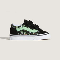 Scarpe bambini Vans Old skool v glow cosmic cruisers Nero - 20