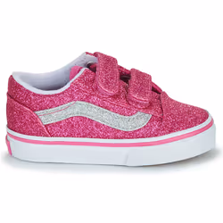 Scarpe bambini Vans Old Skool V Rosa - 21 - Vista aggiuntiva 2