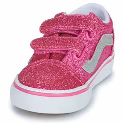 Scarpe bambini Vans Old Skool V Rosa - 21 - Vista aggiuntiva 3