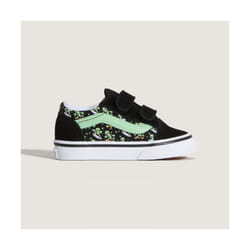Scarpe bambini Vans Old skool v glow cosmic cruisers Nero - 25
