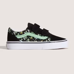 Scarpe bambini Vans Old skool v glow cosmic cruisers Nero - 27
