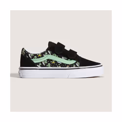 Scarpe bambini Vans Old skool v glow cosmic cruisers Nero - 27