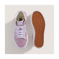 Scarpe bambini Vans Sk8-hi reissue side zip glitter Viola - 28