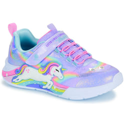 Scarpe bambini Skechers UNICORN CHASER Viola - 32