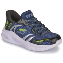 Scarpe bambini Skechers SLIP-INS: METEOR-LIGHTS - BRISK-BEAMS Blu - 32