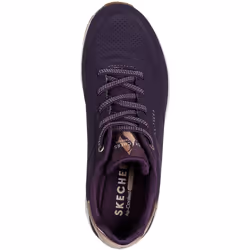 Sneakers basse Skechers Uno - Shimmer Away Viola - 41 - Vista aggiuntiva 3