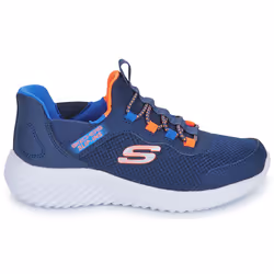 Scarpe bambini Skechers BOUNDER SLIP-INS Blu - 27