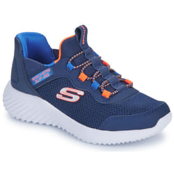Scarpe bambini Skechers BOUNDER SLIP-INS Blu - 28