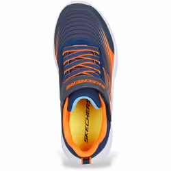 Scarpe bambini Skechers MICROSPEC ADVANCE Blu - 35 - Vista aggiuntiva 2