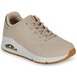 Sneakers basse Skechers UNO - SHIMMER AWAY Beige - 36