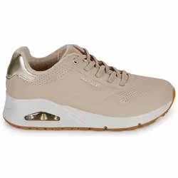 Sneakers basse Skechers UNO - SHIMMER AWAY Beige - 36 - Vista aggiuntiva 2