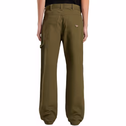 Pantaloni Dickies CANVAS CARPENTER - DK0A4ZABMGR1-MILITARY GREEN Verde - 35 - Vista aggiuntiva 2