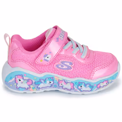 Scarpe bambini Skechers PLAY SCENE - FUN SQUAD Rosa - 22 - Vista aggiuntiva 2