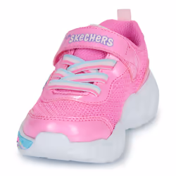 Scarpe bambini Skechers PLAY SCENE - FUN SQUAD Rosa - 22 - Vista aggiuntiva 3