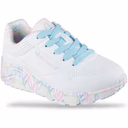 Scarpe bambini Skechers UNO LITE Bianco - 37 1/2 - Vista aggiuntiva 3