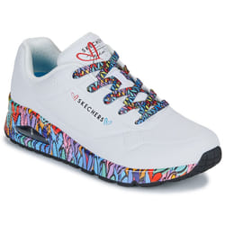 Sneakers basse Skechers JGOLDCROWN: UNO - CLASSIC Bianco - 38
