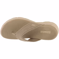 Infradito Skechers Go Walk Flex Sandal - Holly Beige - 36 - Vista aggiuntiva 3