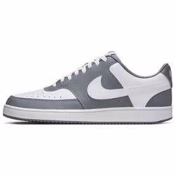 Sneakers Nike Court Vision Low - Cool Grey/White-White Grigio - 40
