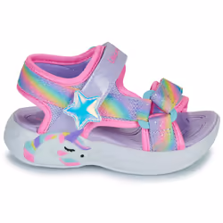 Sandali bambini Skechers SANDALE LUMINEUSE UNICORN DREAMS Multicolore - 22 - Vista aggiuntiva 2