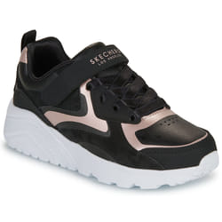 Scarpe bambini Skechers UNO LITE METALLIC BURST Nero - 29