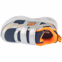 Scarpe bambini Skechers Meteor-Lights - Glow Spike Argento - 26