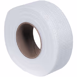 In rete di fibra di vetro adesivo. Ideale come nastro antifessurazione per cartongesso.