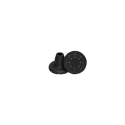 EDM - Ghiera speciale per stampella con ventosa nera 22x80mm
