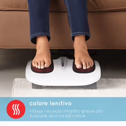 HoMedics FM-TS9-EU massaggiatore Piedi Bianco - Vista aggiuntiva 4