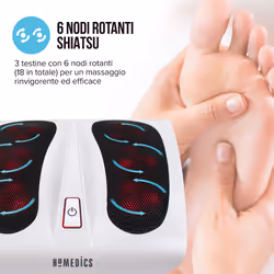 HoMedics FM-TS9-EU massaggiatore Piedi Bianco - Vista aggiuntiva 6