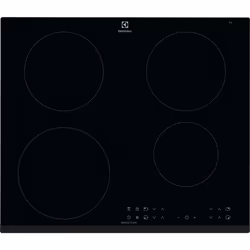 Electrolux LIR60430, Nero, Da incasso, 60 cm, Piano cottura a induzione, 4 Fornello(i), 4 Fornello(i)
