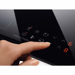 Electrolux LIR60430 Nero Da incasso 60 cm Piano cottura a induzione 4 Fornello(i)