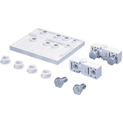 Rittal PK PK 9581.000 Cerniera Polistirolo Grigio (RAL 7035) 2 pz.