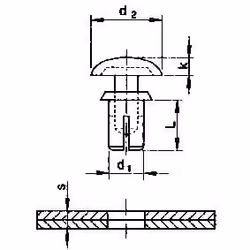 pb fastener SR-3570BK non classificato - Vista aggiuntiva 2